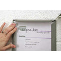 Poster Frame, Silver, 24 x 36 In.