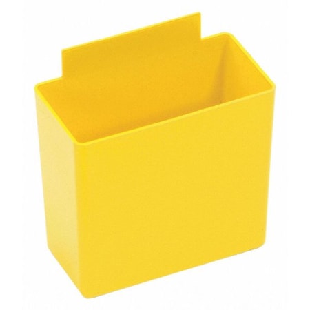 Yellow Plastic Bin Cups