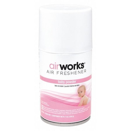 Air Freshener Refill, Airworks, 7 oz, 30 day Refill Life, Baby Powder 12 PK