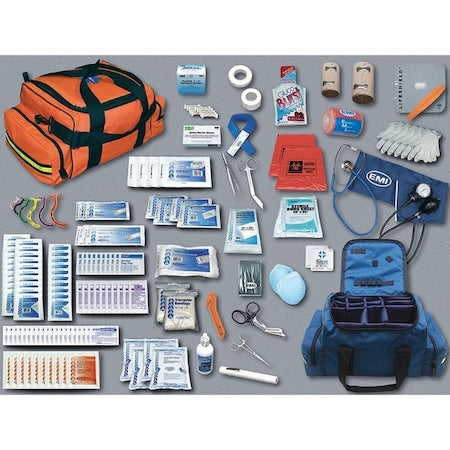 Response Kit, Nylon Bag, 133 Components, 10 People Served