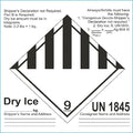 DOT Label, 6-1/2 In. H, 6-1/2 In. W, PK100