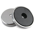 Round Base Magnet, 25 lb. Pull