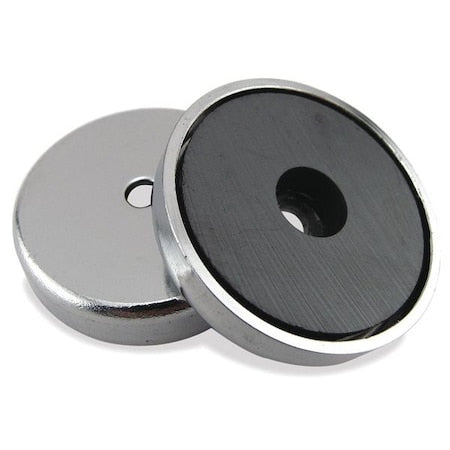 Round Base Magnet, 25 lb. Pull