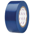 Floor Marking Tape, vinyl, Solid, Blue, 2 in W., 5 mil Thickness