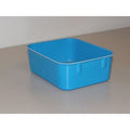 Stack & Nest Storage Container, 0.2 gal, 6-1/8 in L x 4-7/8 in W x 2-1/8 in H, Blue