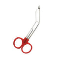Colorband Scissor, 5-1/2 In. L, Red, Steel