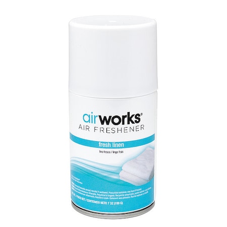 Air Freshener Refill, Airworks, 7 oz, 30 day Refill Life, Linen 12 PK
