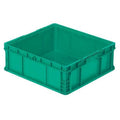 Solid & Stackable Straight Wall Storage Container, 15.7 gal, 24 in L x 22-1/2 in W x 8-3/4 in H