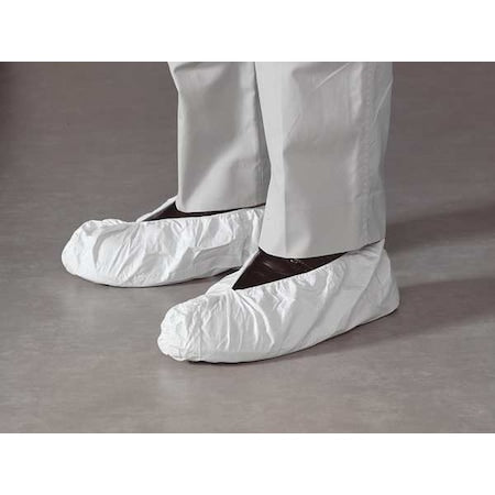 Disposable Shoe Cover, Tyvek(R) Alternative, White, Slip Resistant Sole: No , XL