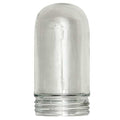Glass Globe, 6 3/4"L, 3"W, 3"H, Clear