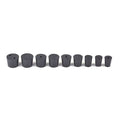 Stopper Assortment, Black, Natural Rubber