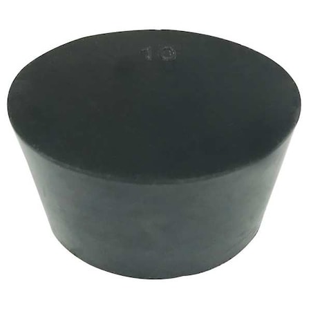 Stopper, 25mm, Black, PK7