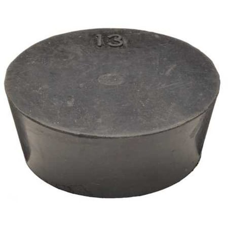 Stopper, 25mm, Black, PK4