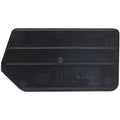 Plastic Divider, Black, 5 in L, 2 3/4 in H, 6 PK