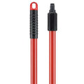 60" Handle, Black, Red, Steel