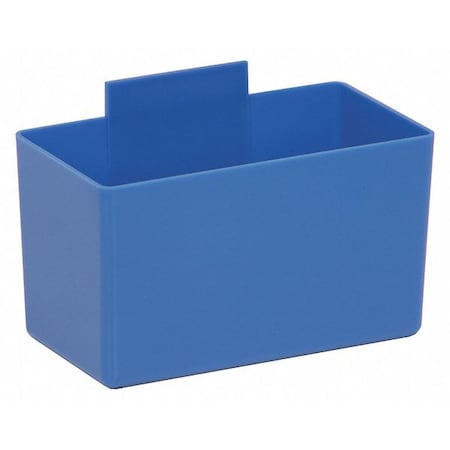 Blue Plastic Bin Cups