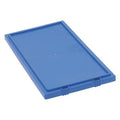 Tote BoxLid, 11-1/4W x 18-1/4L, Blue