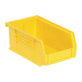Hang & Stack Storage Bin, Polypropylene, Yellow, 3 in H, 4 1/8 in W, 7 3/8 in L
