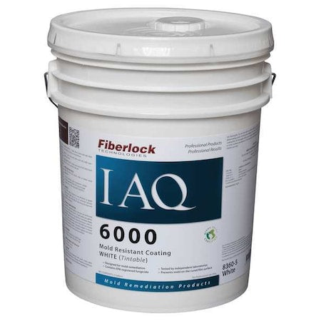 Mold-Resistant Coating, 5 gal. Pail, White