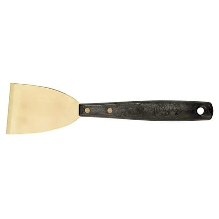 Scraper, Straight, Brass, 3"W