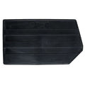 Plastic Divider, Black, 17 1/8 in L, 9 3/4 in H, 6 PK