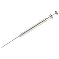 Chromatography Syringe, Borosilicate Glass, PTFE, Stainless Steel, 50 ul, Sterile, Cemented