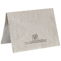 Disposable Dispenser Napkin, 5 in x 6 1/2 in Folded Size, Paper, Eco Print Brown, PK24