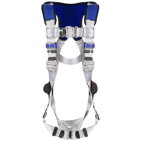 ExoFit(TM) X100 Fall Protection Harness, L, 420 lb, Quick-Connect Chest/ Quick-Connect Leg Straps