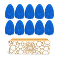 Dish Wand Refills, 7 1/4 in L, Blue, PK10