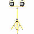 Twin Head Work Light,Corded,6000lm,LED