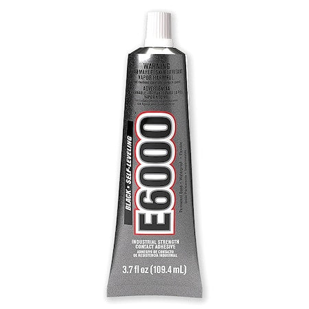 Construction Adhesive, E6000 Series, 3.7 fl oz, Tube