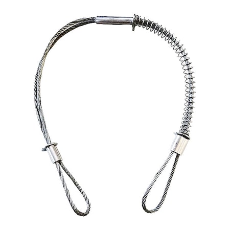 Safety Cable, Hose to Tool, Steel, 3/16"