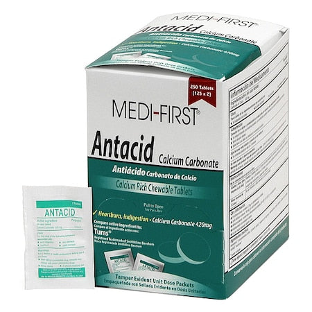 Antacid, Chewable Tablet, 420mg, PK250