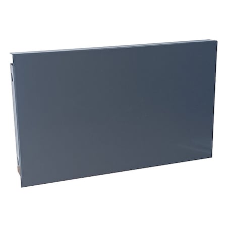Locker Base, Front, Footplate 10" W, Gray