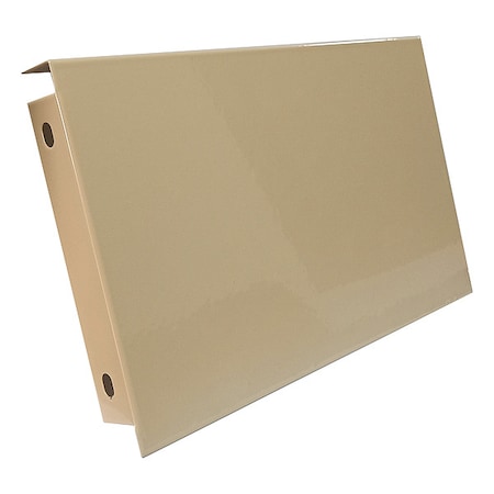 Locker Base, Front, Footplate 10" W, Tan