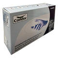 Disposable Gloves, Chemical-Resistant/Medical Grade, 4 mil, Nitrile, Powder-Free, 2XL, 100 PK, Blue