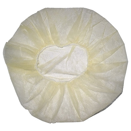 Bouffant Cap, Polypropylene, Yellow, PK100