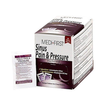 Sinus and Allergy Reliever, Phenylephdrine HCI 5mgmg, 100 Tablets, 50 Doses, PK100