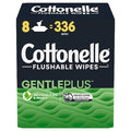Body Wipes, GentlePlus, 7.25 in x 5 in Wipe, Soft Pack, 8 PK