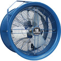 High Velocity Industrial Fan, Ceiling, Column, Floor, Wall Mount, 18 in Blade Dia, 277V, 3,800 cfm