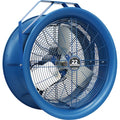 High Velocity Industrial Fan, Ceiling, Column, Floor, Wall Mount, 22 in Blade Dia, 277V, 5,570 cfm