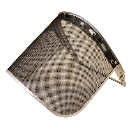 Face Shield, Clear Visor, 8 in Height, Pinlock, Ratchet Suspension