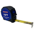 Tape Measure, 3/4"x16 ft, Steel, Yellow