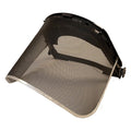Face Shield, Clear Visor, 8 in Height, Pinlock, Ratchet Suspension