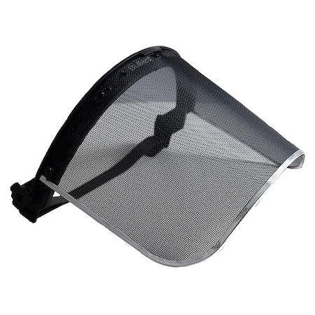 Face Shield, Clear Visor, 8 in Height, Pinlock, Ratchet Suspension