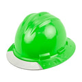 Full Brim Hard Hat, HDPE, 4 Point Ratchet, Type 1, Class E, Green