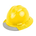 Full Brim Hard Hat, HDPE, 4 Point Ratchet, Type 1, Class E, Yellow