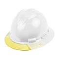 Full Brim Hard Hat, HDPE, 4 Point Ratchet, Type 1, Class E, White