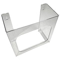 Bouffant/Shoe Cover Dispenser, PETG, Clear, 11 7/32 in