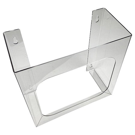 Bouffant/Shoe Cover Dispenser, PETG, Clear, 11 7/32 in